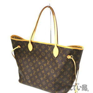 Louis Vuitton Neverfull MM Monogram Brown Tote Bag